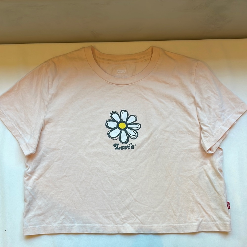Levi’s cropped tee, XS-TP